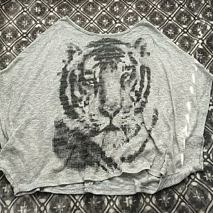 Ladies tiger blouse